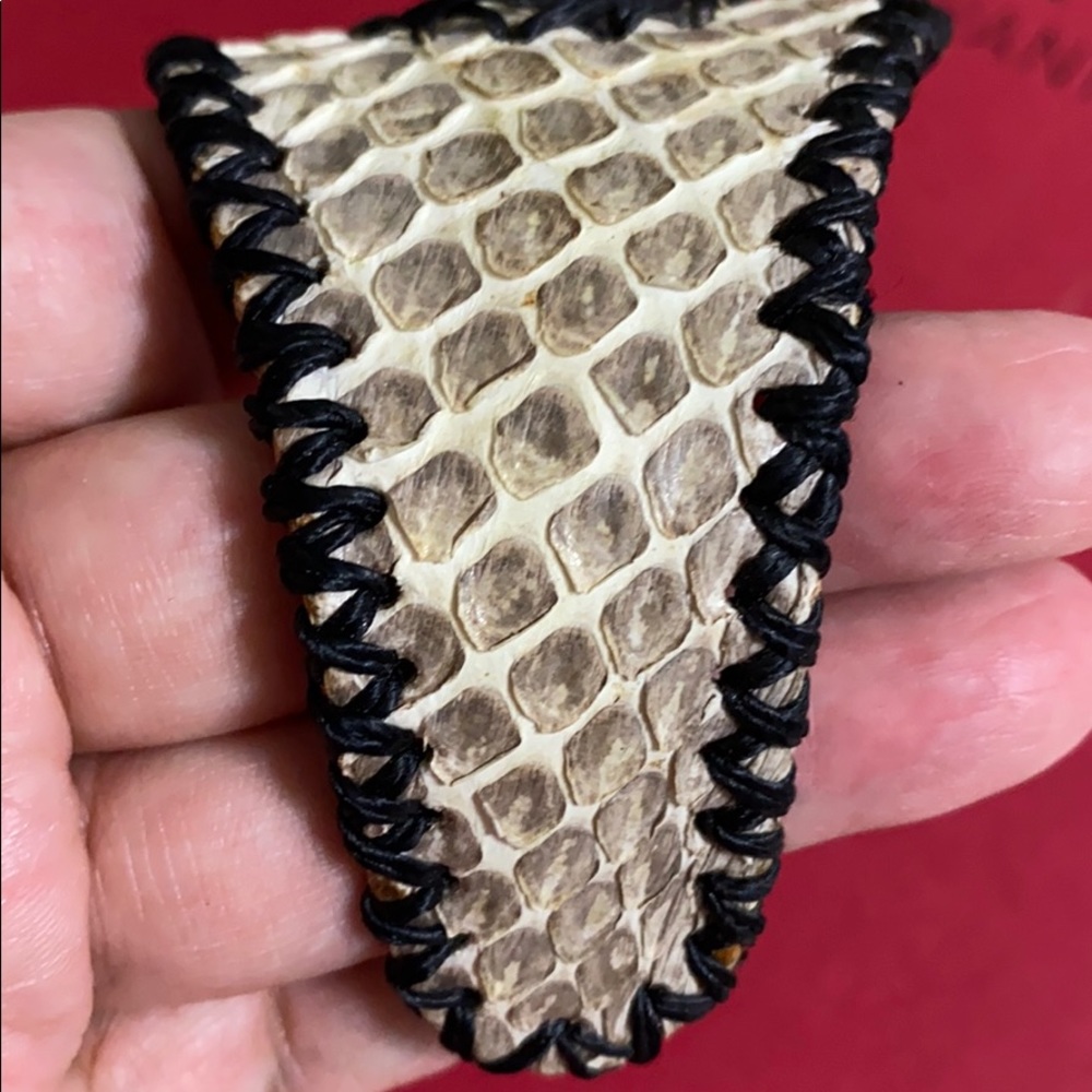 Python Skin Cuff Bracelet - image 7